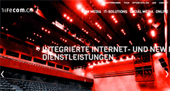 Desktop Screenshot of lifecom.ch